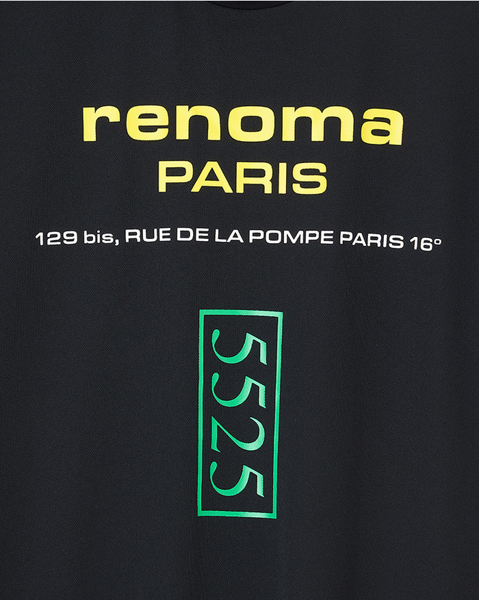 renoma golf 5525 MOCK TEE 詳細画像 BLACK 3