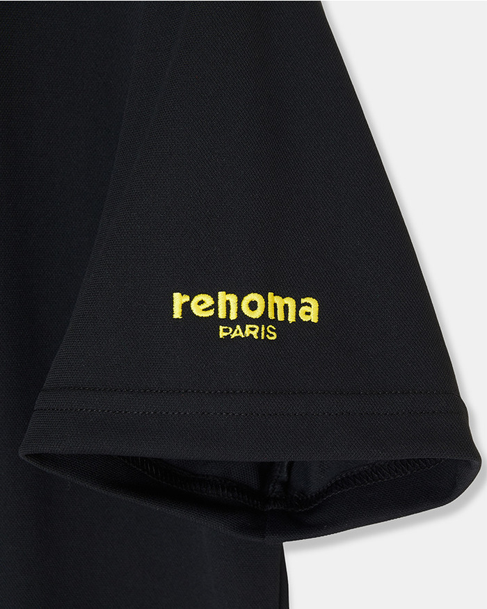 renoma golf 5525 MOCK TEE 詳細画像 BLACK 5