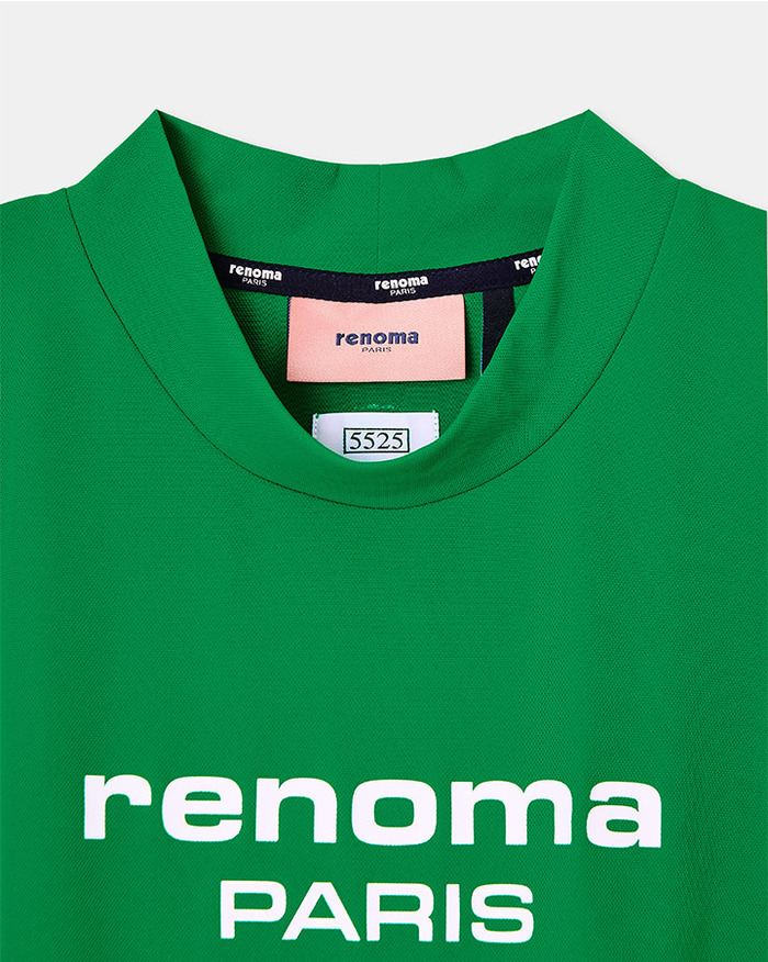 renoma golf 5525 MOCK TEE 詳細画像 GREEN 2