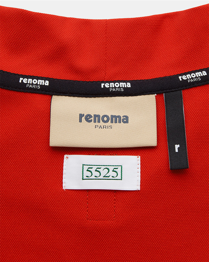 renoma golf 5525 MOCK TEE 詳細画像 RED 11
