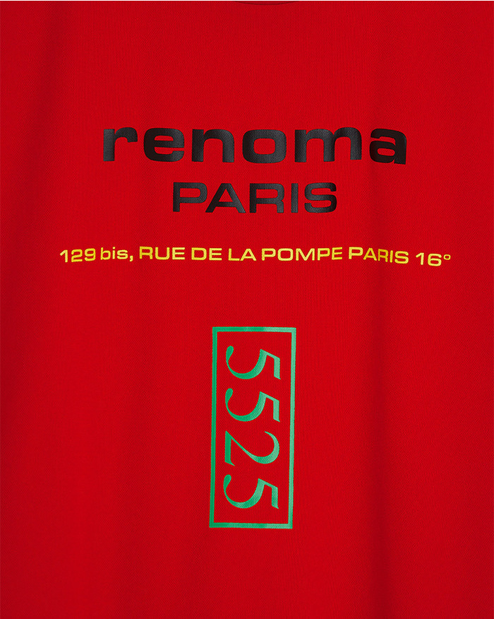 renoma golf 5525 MOCK TEE 詳細画像 RED 3