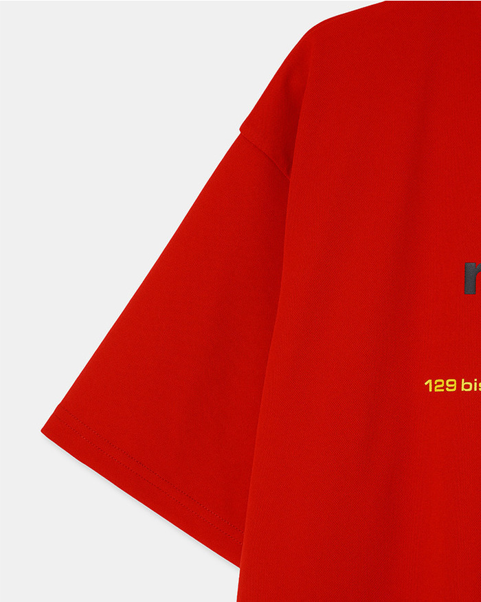 renoma golf 5525 MOCK TEE 詳細画像 RED 4