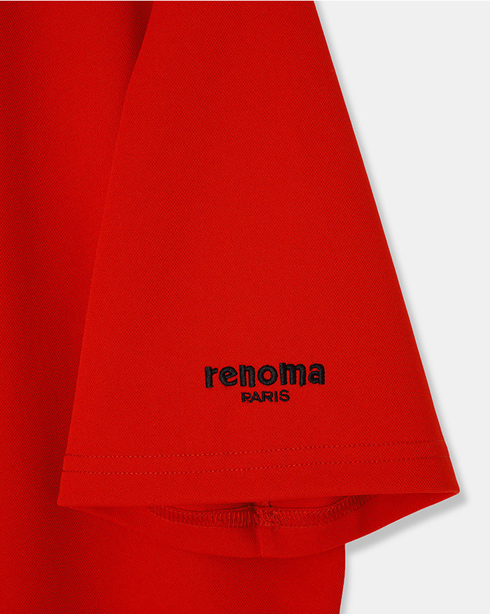renoma golf 5525 MOCK TEE 詳細画像 RED 5