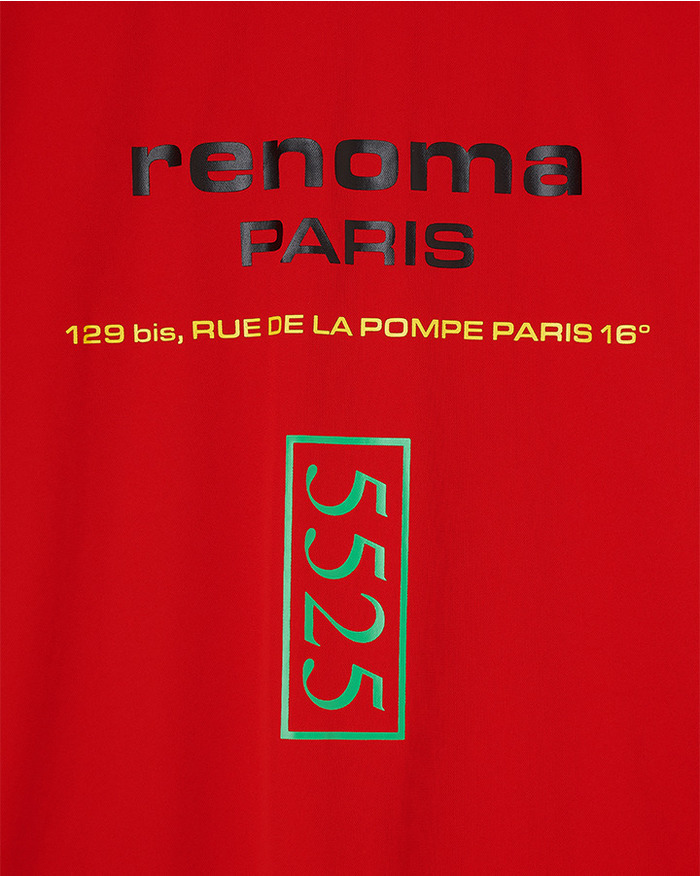 renoma golf 5525 MOCK TEE 詳細画像 RED 9