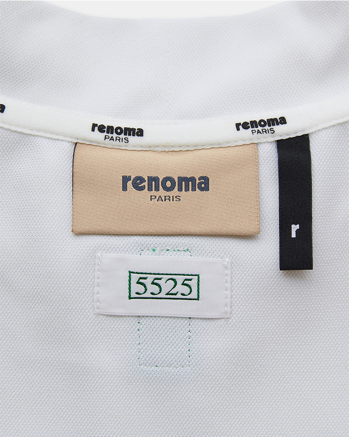 renoma golf 5525 MOCK TEE 詳細画像 WHITE 11