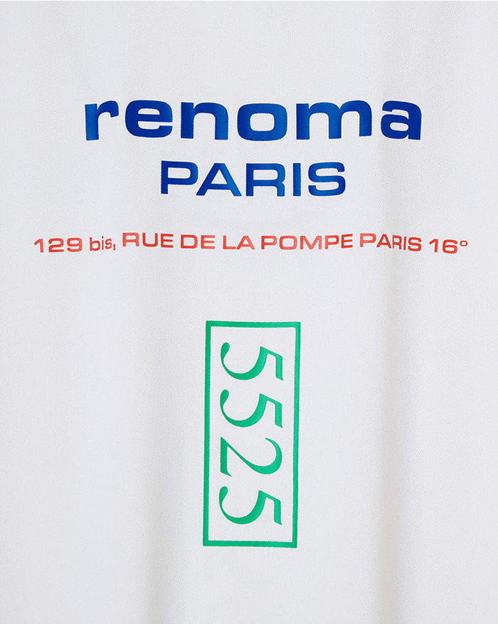 renoma golf 5525 MOCK TEE 詳細画像 WHITE 3