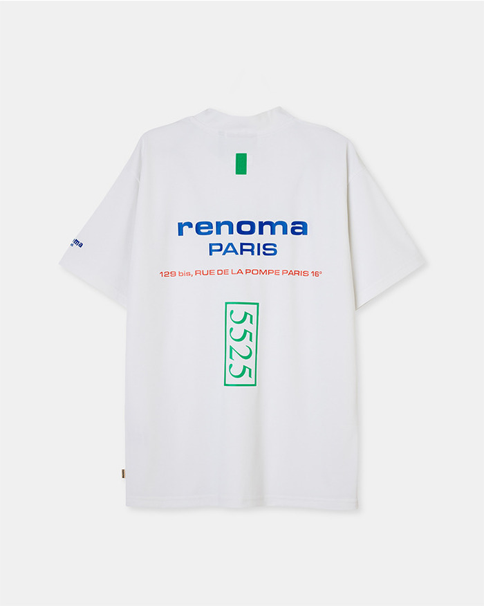 renoma golf 5525 MOCK TEE 詳細画像 WHITE 7