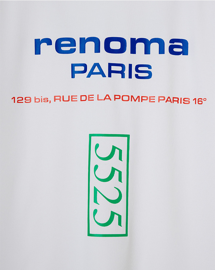 renoma golf 5525 MOCK TEE 詳細画像 WHITE 9