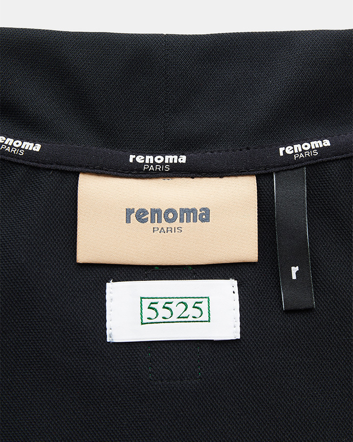 renoma golf 5525 MOCK TEE 詳細画像 BLACK 11