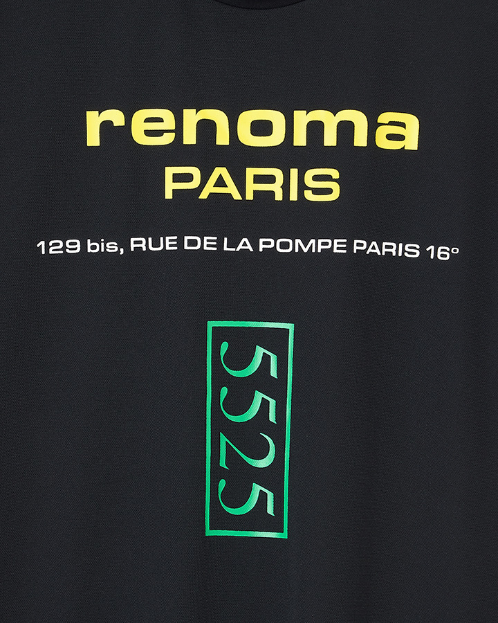 renoma golf 5525 MOCK TEE 詳細画像 BLACK 3