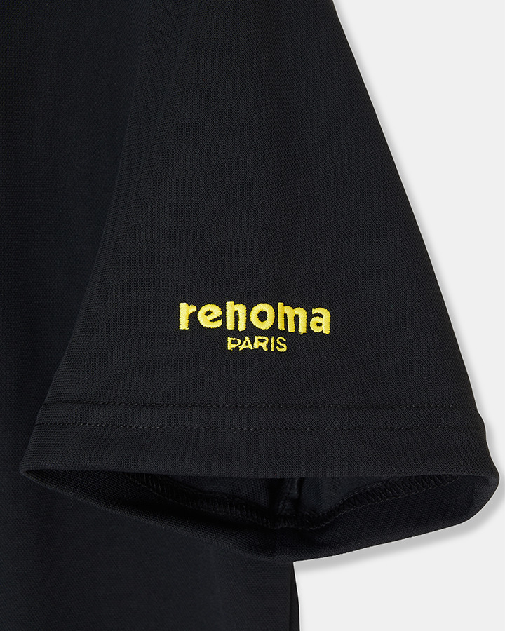renoma golf 5525 MOCK TEE 詳細画像 BLACK 5