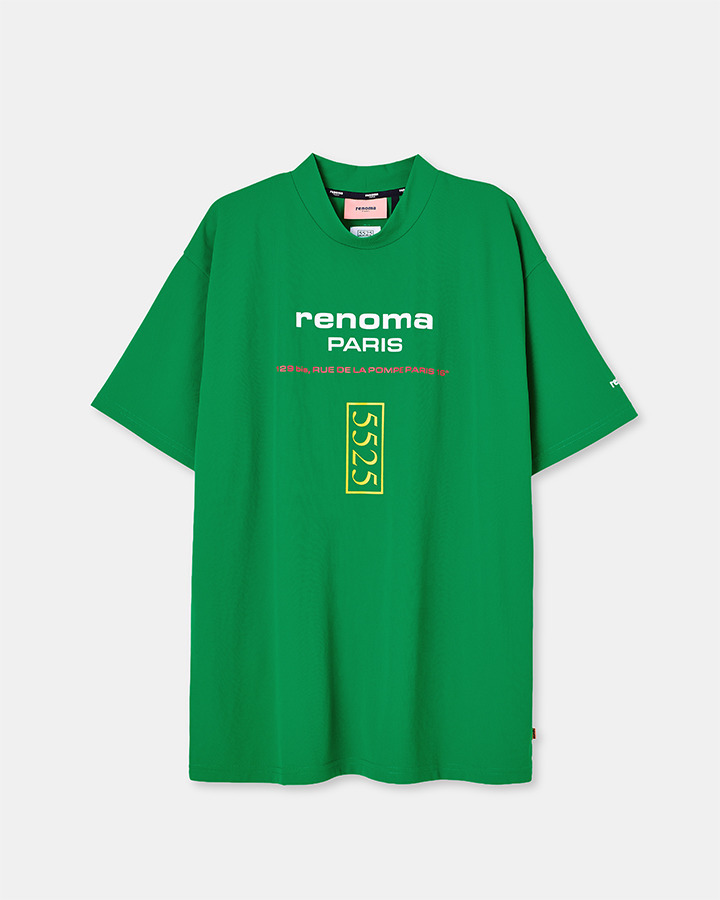 renoma golf 5525 MOCK TEE 詳細画像 GREEN 1
