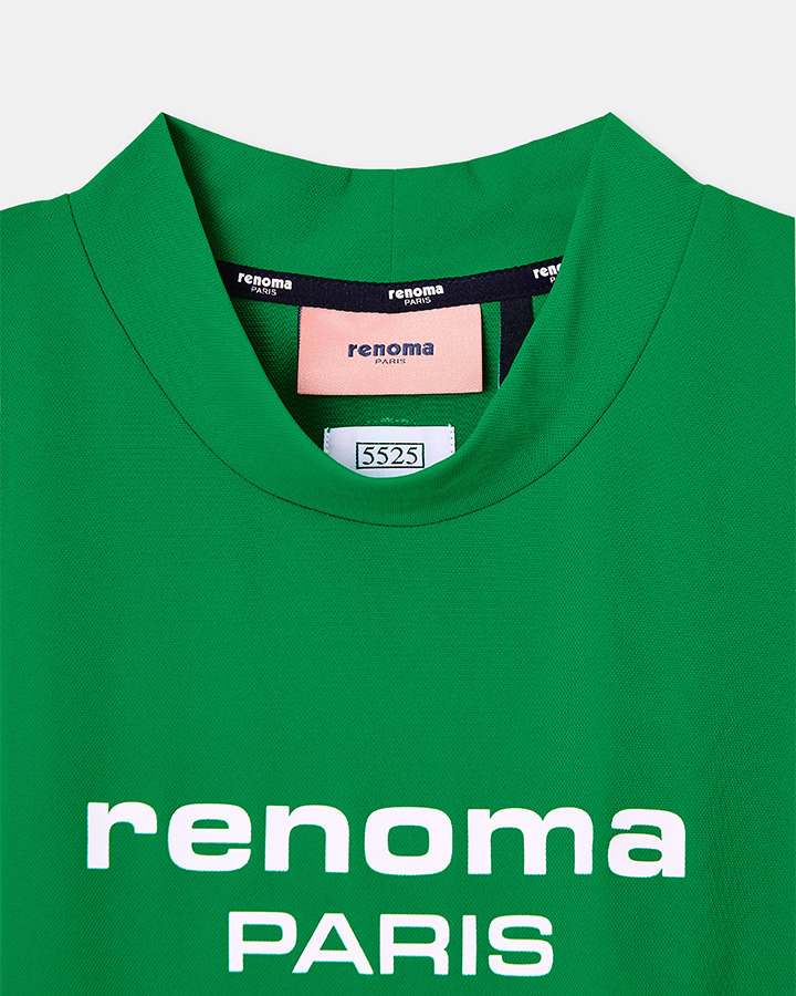 renoma golf 5525 MOCK TEE 詳細画像 GREEN 2