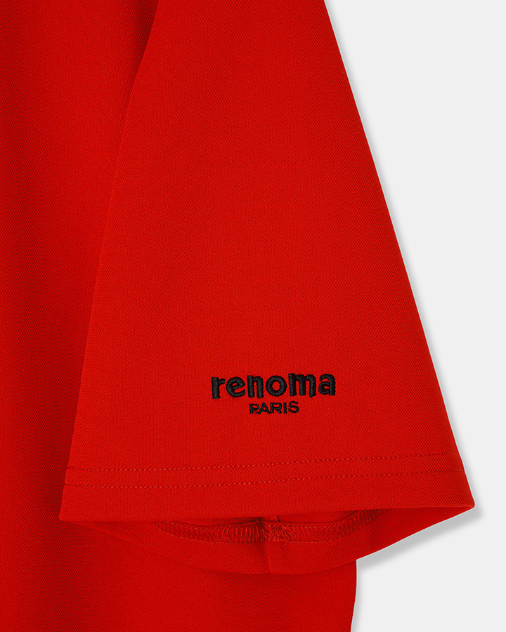 renoma golf 5525 MOCK TEE 詳細画像 RED 5