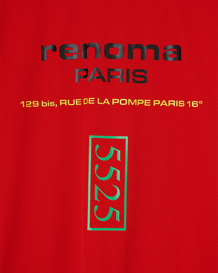 renoma golf 5525 MOCK TEE 詳細画像 RED 9