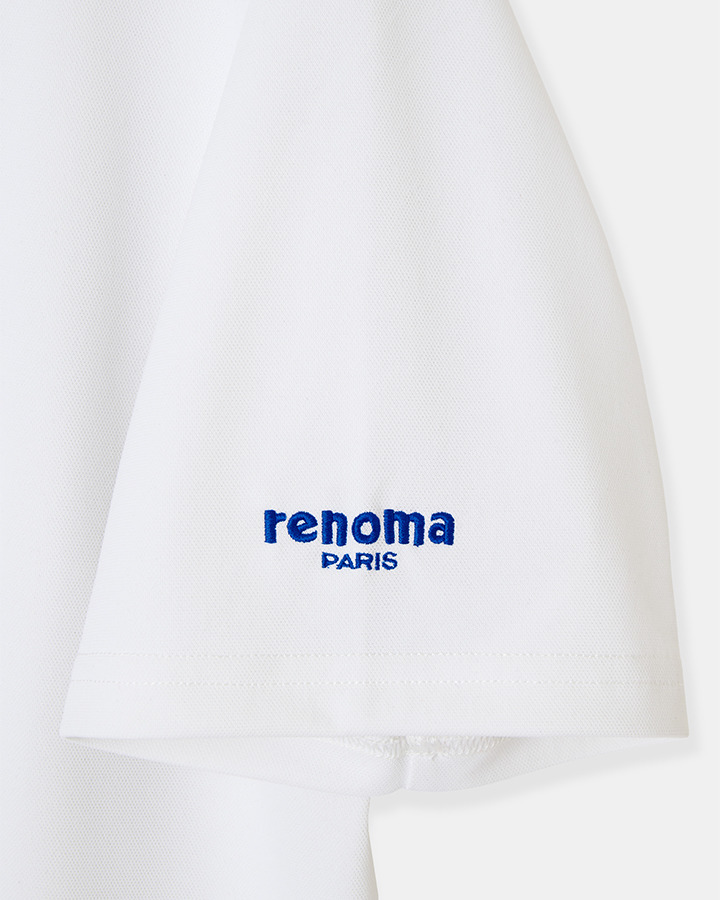 renoma golf 5525 MOCK TEE 詳細画像 WHITE 5