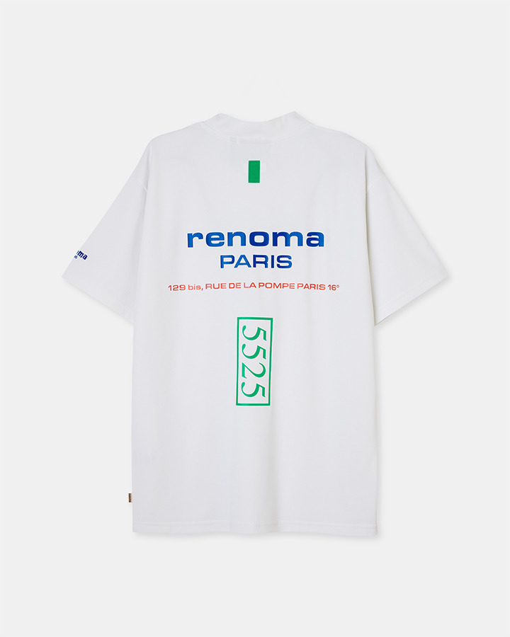 renoma golf 5525 MOCK TEE 詳細画像 WHITE 7