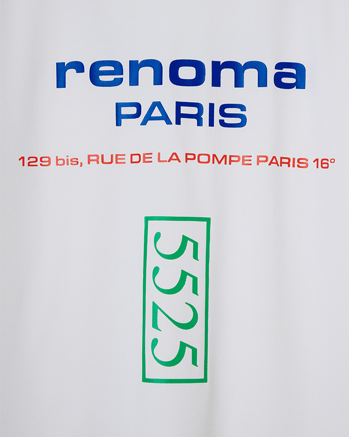 renoma golf 5525 MOCK TEE 詳細画像 WHITE 9