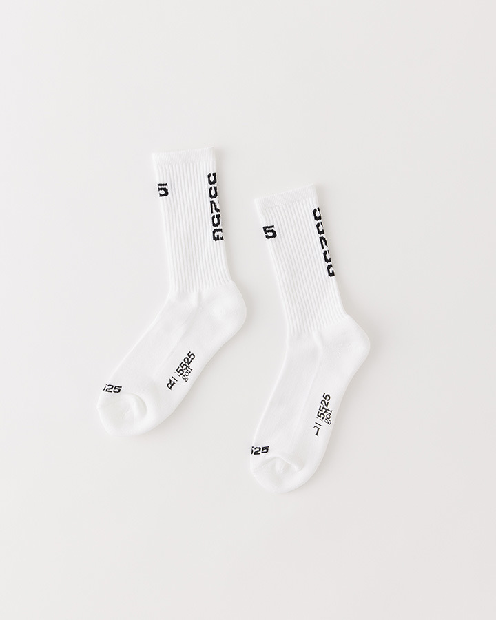 RIB CREW GOLF SOCKS 詳細画像 WHITE 1
