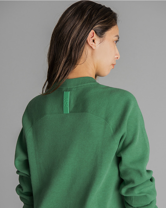 R/SLEEVE GOLF SWEATER 詳細画像 GREEN 6