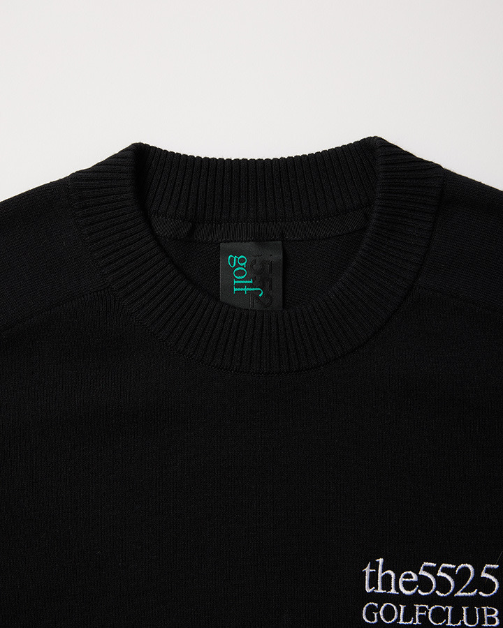 R/SLEEVE GOLF SWEATER 詳細画像 BLACK 3