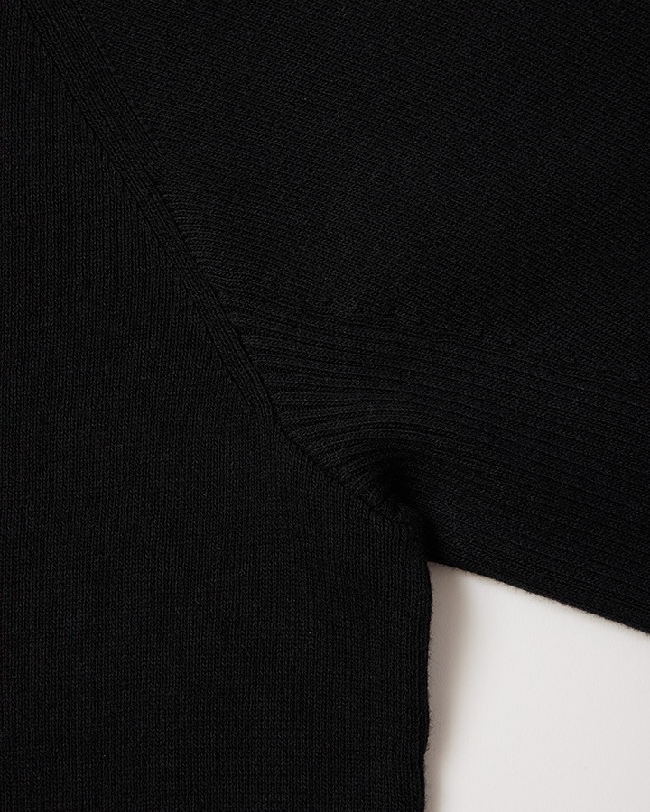 R/SLEEVE GOLF SWEATER 詳細画像 BLACK 5