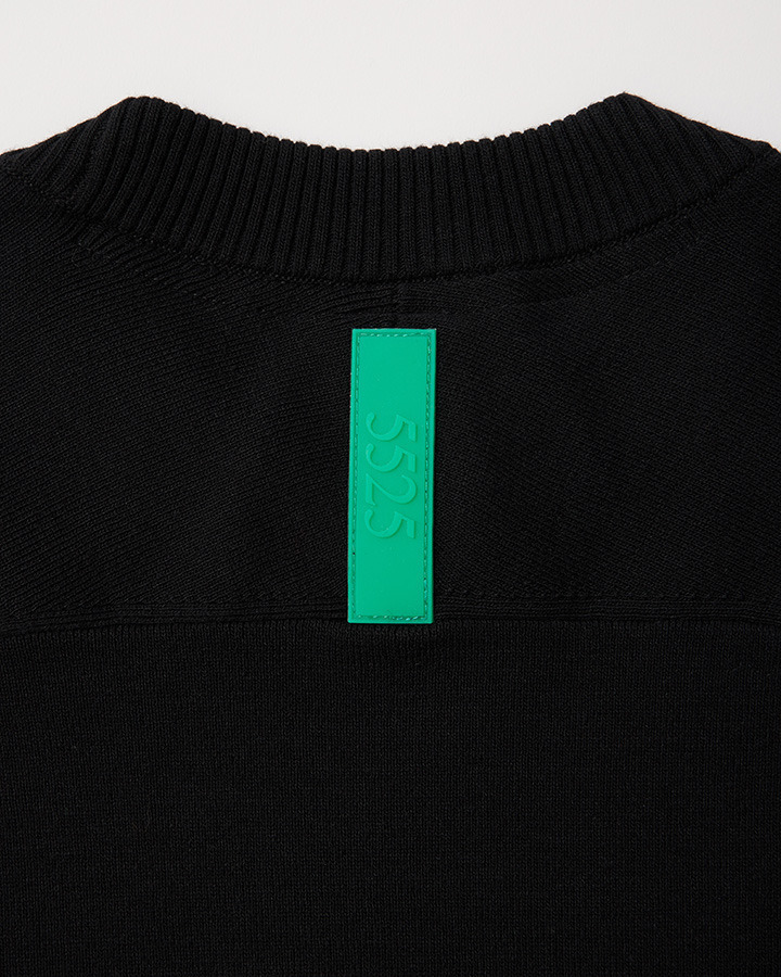 R/SLEEVE GOLF SWEATER 詳細画像 BLACK 6