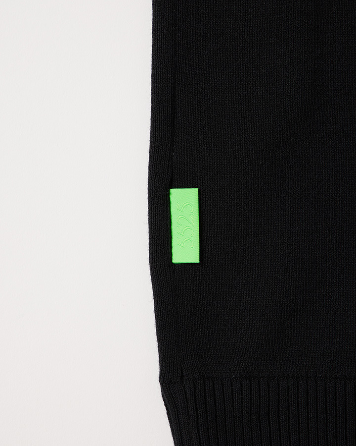 R/SLEEVE GOLF SWEATER 詳細画像 BLACK 7