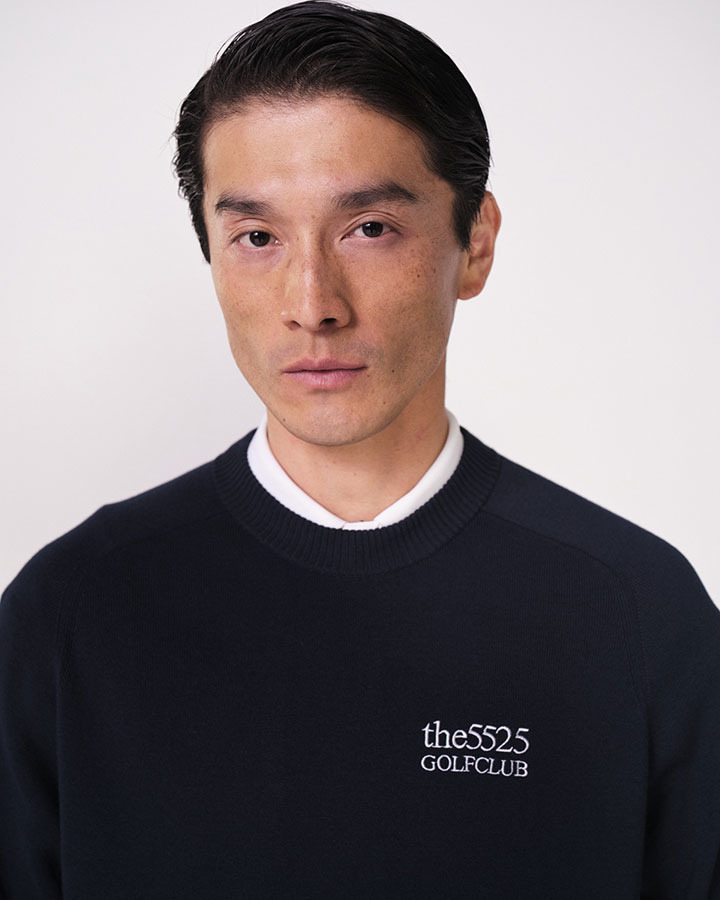 R/SLEEVE GOLF SWEATER 詳細画像 BLACK 8