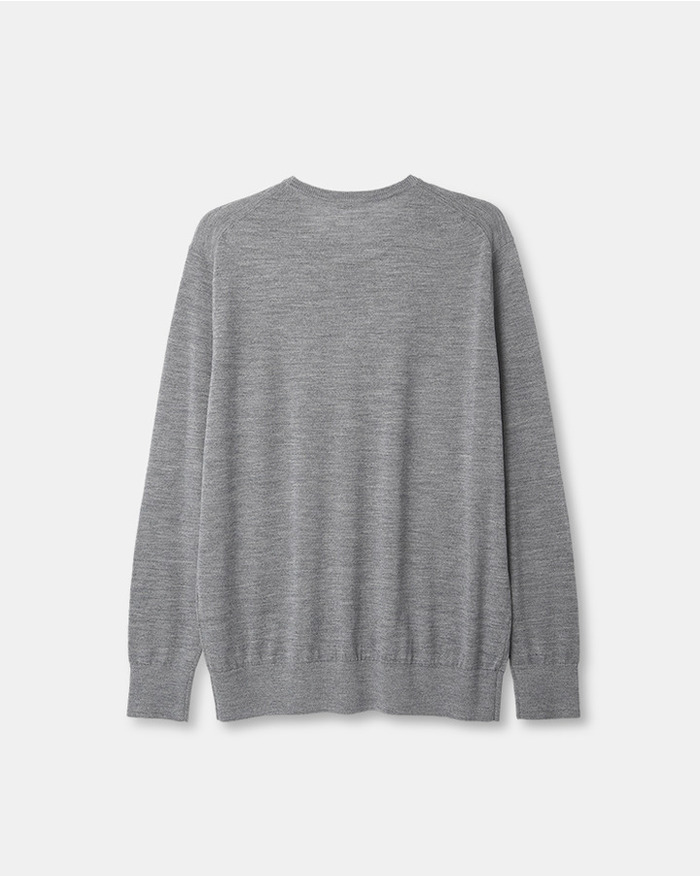 5525 CREW NECK H/G SWEATER 詳細画像 LT.GRAY 5