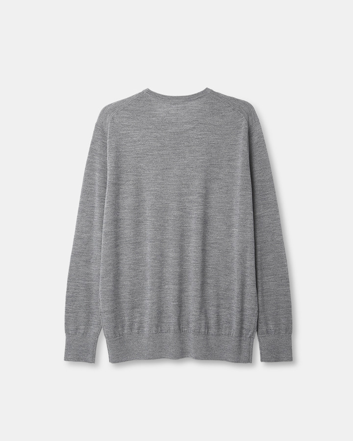 5525 CREW NECK H/G SWEATER 詳細画像 LT.GRAY 5