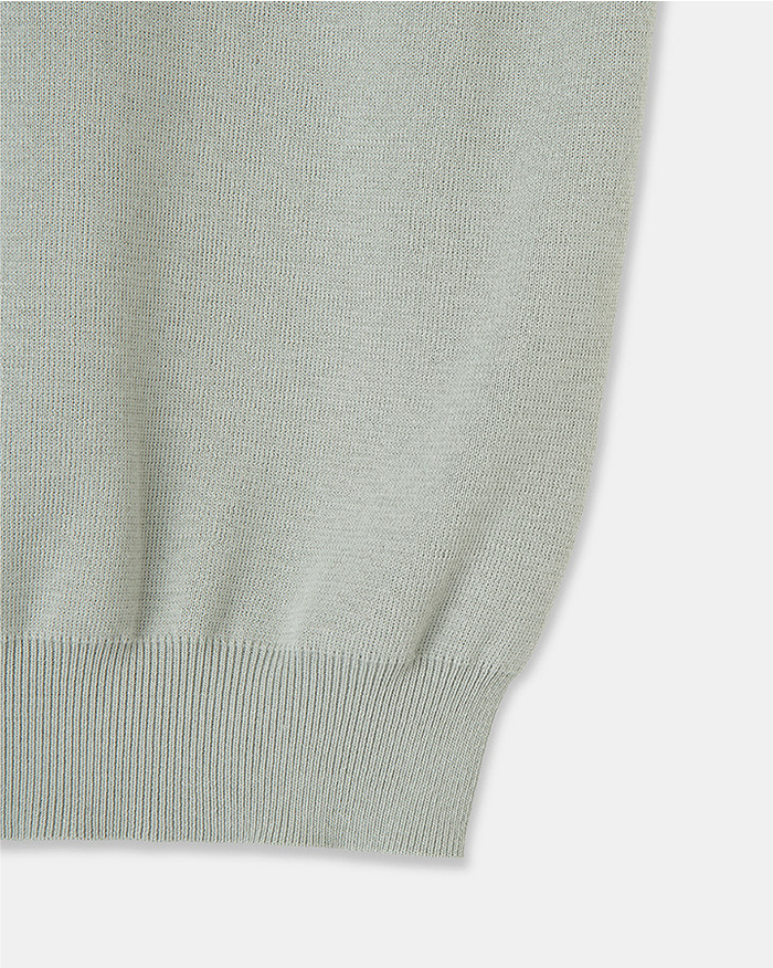 【5525 &times; UNITED ARROWS GOLF】5525 ROUND VEST 詳細画像 LT.GRAY 8