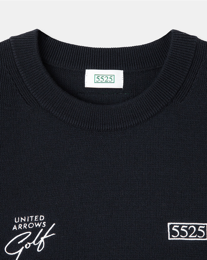 【5525 &times; UNITED ARROWS GOLF】5525 ROUND VEST 詳細画像 NAVY 3