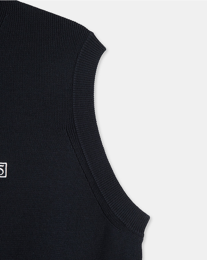 【5525 &times; UNITED ARROWS GOLF】5525 ROUND VEST 詳細画像 NAVY 4