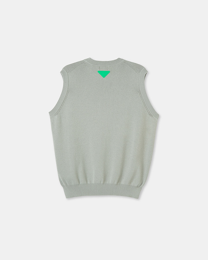 【5525 &times; UNITED ARROWS GOLF】5525 ROUND VEST 詳細画像 LT.GRAY 2