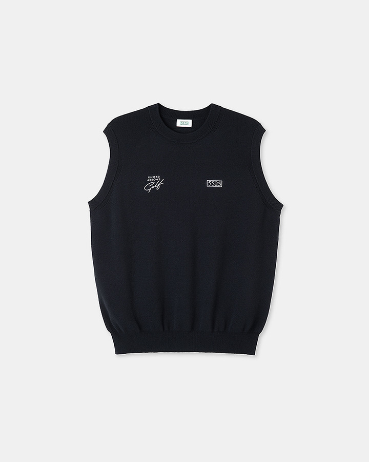 【5525 &times; UNITED ARROWS GOLF】5525 ROUND VEST 詳細画像 NAVY 1