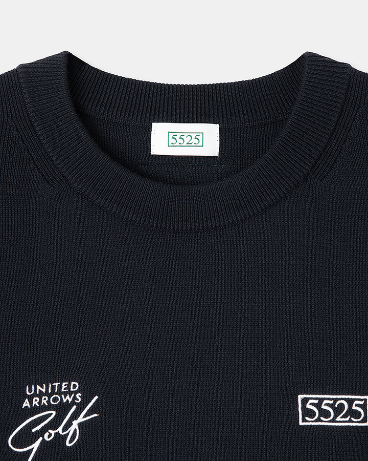【5525 &times; UNITED ARROWS GOLF】5525 ROUND VEST 詳細画像 NAVY 3