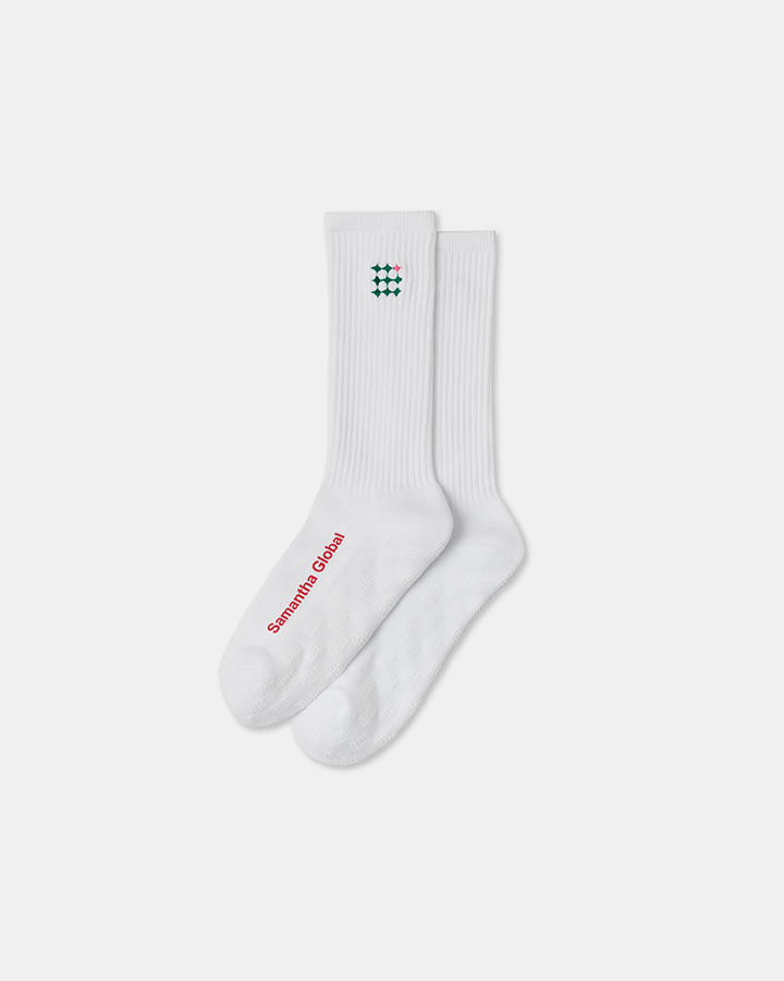 【5525 &times; Samantha Global】SAMANTHA BY 5525 SOCKS 詳細画像 WHITE 1
