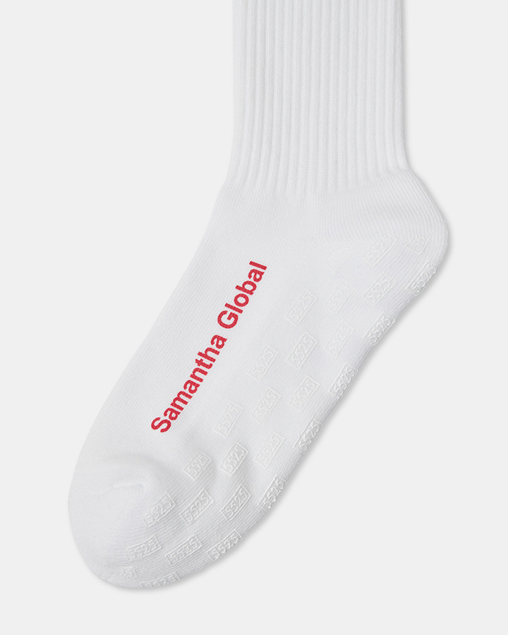 【5525 &times; Samantha Global】SAMANTHA BY 5525 SOCKS 詳細画像 WHITE 5