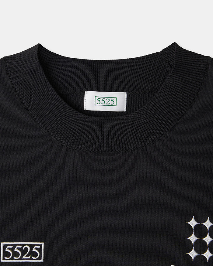 【5525 &times; Samantha Global】SAMANTHA BY 5525 SWEATER 詳細画像 BLACK 2