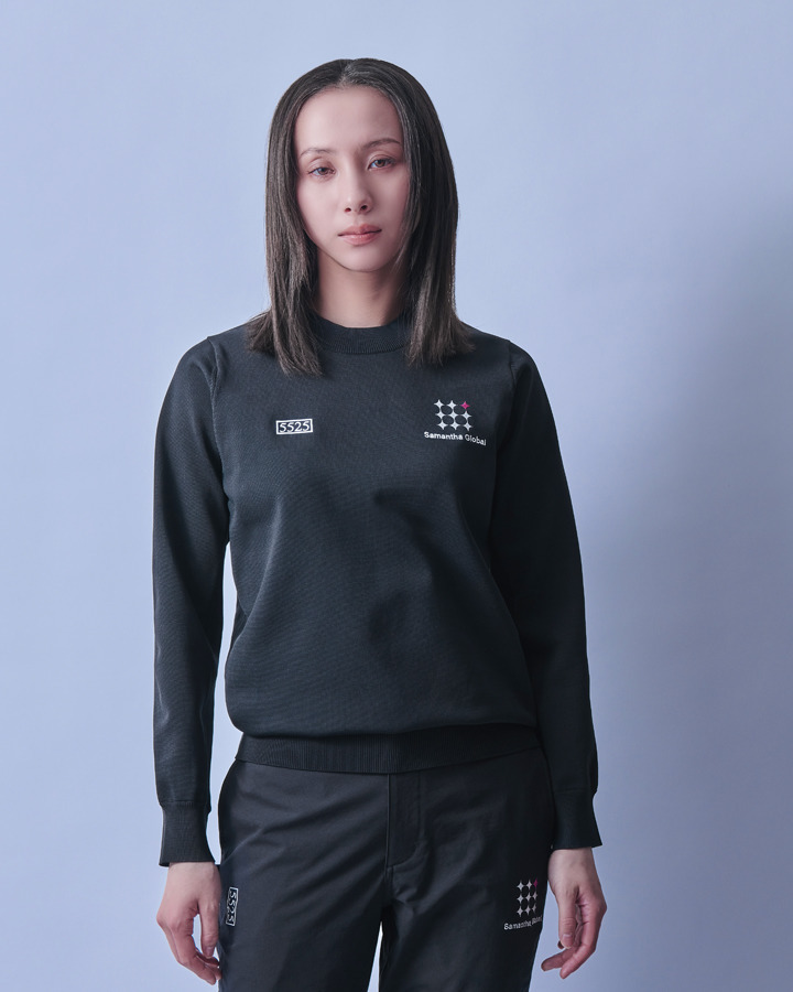 【5525 &times; Samantha Global】SAMANTHA BY 5525 SWEATER 詳細画像 BLACK 11