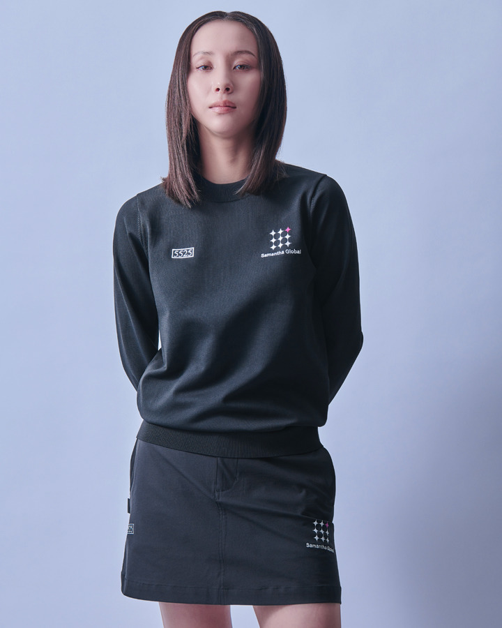 【5525 &times; Samantha Global】SAMANTHA BY 5525 SWEATER 詳細画像 BLACK 12