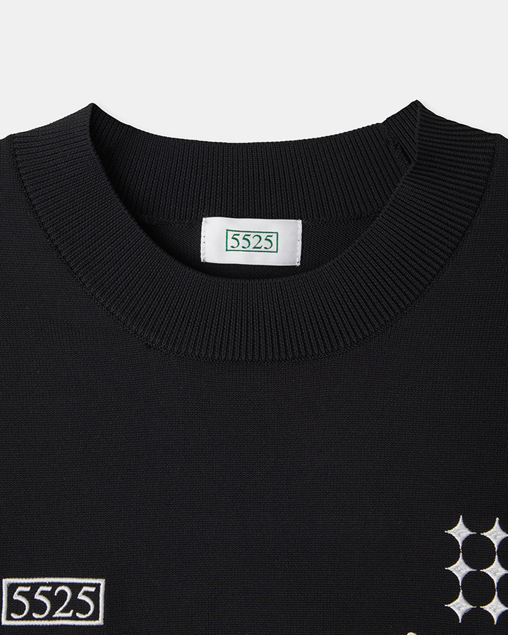 【5525 &times; Samantha Global】SAMANTHA BY 5525 SWEATER 詳細画像 BLACK 2